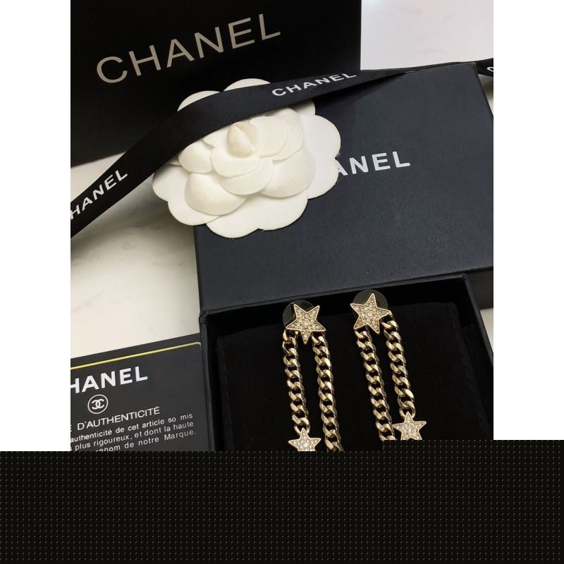 Ch*el earrings